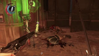 Dishonored 2 - The Royal Conservatory Courtyard Gate Key Location Near Dead Guard Gameplay PS4 Pro