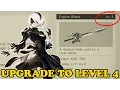 Nier Automata How To Upgrade Weapons To LEVEL 4 Cruel Lament Location