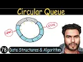 78 - Circular Queue Operations on Circular Queue DSA Tutorial