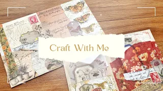 Craft With Me! l Penpal Pocket Mail Art l