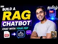 Build a RAG Chatbot with Python Chat With Your PDF Using AI Tamil Karthik s Show