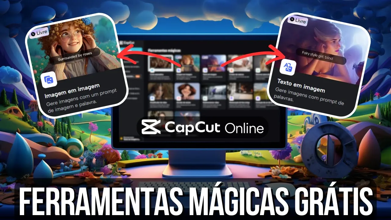 ????️ TRANSFORME A EDIÇÃO DE VÍDEO COM CAPCUT ONLINE E FUNÇÕES GRÁTIS DE IA! #capcutonline