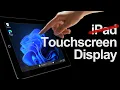 Lagu Upcycling an iPad into a Touchscreen for your PC