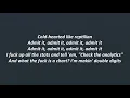 Ski Mask The Slump God - ADMIT IT (Lyrics)