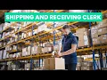 What is the role of a Shipping and Receiving Clerk Career Guide - Job Description