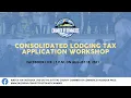 2022 Consolidated Lodging Tax Workshop