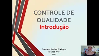 19.  Controle de Qualidade Introdução