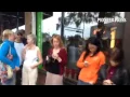 Line outside Uptown Apple Store part two