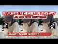 Download Lagu DJ ALWAYS REMEMBER US THIS WAY  LAGU VIRAL TIKTOK REMIX TERBARU  REGGAE SLOW BASS SANTUY STYLE 🎧🎧🎧