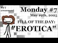 Monday 25 ACROSSES ONLY -