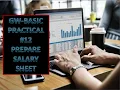 GW-Basic Practical-12 Prepare Salary Sheet