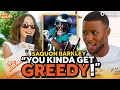 Eagles Saquon Barkley Getting GREEDY for Super Bowl Hurdling His Son STEAL WR Wicks Win A P