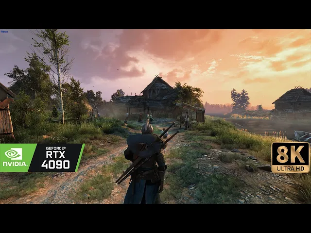 [8K] The Witcher 3 RTX 3090 Phoenix Lighting Mod 2 | BeyondallLimits RAYTRACING | - NEW 100+ MODS