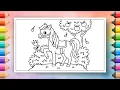 Horse Coloring Fun for Kids Pets Coloring Coloring Games Kids Activities