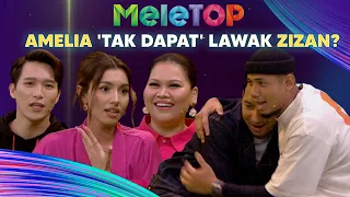 Amelia 'Tak Dapat' Lawak Zizan Sean Lee Pula BELANJA Apa Tu! | MeleTOP | Nabil