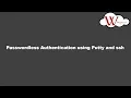 How to auto login using putty passwordless authentication in ssh auto login putty