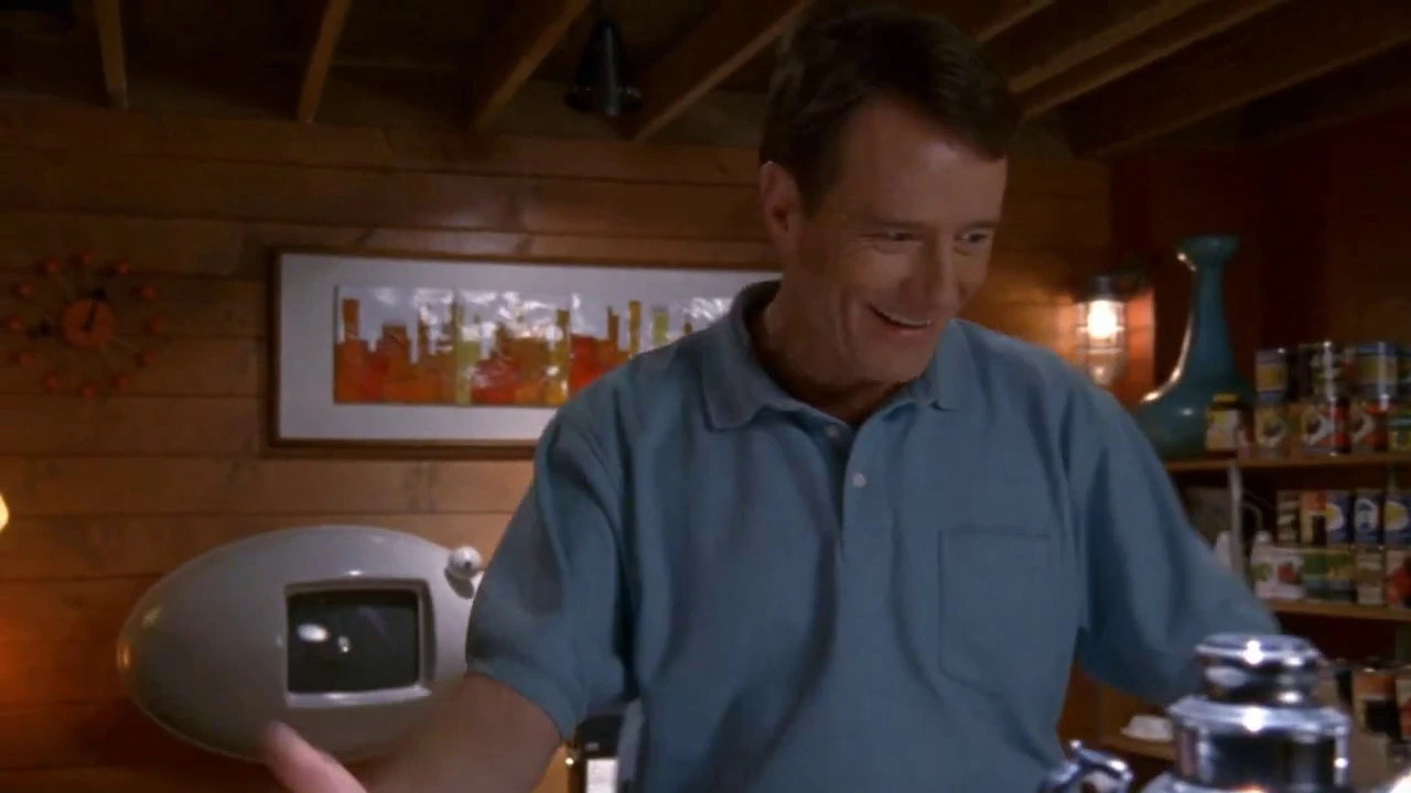 Malcolm in the middle -Hall discovers the bomb shelter is actually a bar-