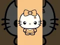 Hello kitty coloring page Hello kitty characters