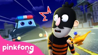 [🚨NEW] Eeh Ooh! Catch the Thieves! | @SuperRescueTeam Compilation | Pinkfong Official
