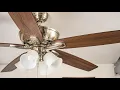 62 Brushed Nickel Harbor Breeze Macon Bay Ceiling Fan