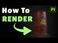 How to Render in Substance Painter
