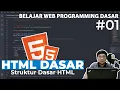 Download Lagu Tutorial HTML Dasar - Mengenal Struktur Dasar HTML