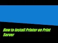How to install Printer on Printer Server and Deploy with Group Policy Windows Server 2019