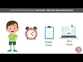 Remote Sample Schedule for Elementary School 3rd through 5th Grade