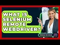 What Is Selenium Remote WebDriver Emerging Tech Insider