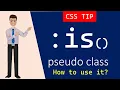 Simplify Your CSS with the is Pseudo Selector