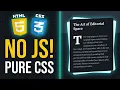 Master CSS Drop Caps The Editorial Typography Trick