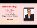 Download Lagu Doa Pagi 6 September 2025