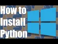 How to Install Python 3 on Windows
