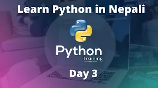 Learn Python in Nepali Day 3