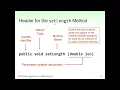 Chapter 6 Part 1 Objects and Classes