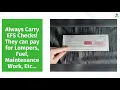 The Importance of EFS Checks for Truck Drivers
