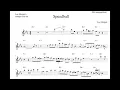 Lee Morgan's trumpet solo on 'Speedball' (Bb)