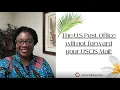 The U S Post Office Will Not Forward your USCIS Mail