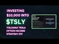 Investing 10 000 into TSLY with its INSANE DIVIDEND