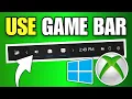 How To Use Xbox Game Bar on Windows 11 Setup Guide