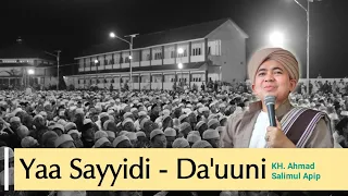 qosidah ya sayyidi dauni kh ahmad salimul apip maulid akbar pp ribath arrohmah annabawiyyah