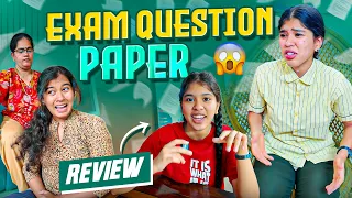 😭📚Question Paper Review With Akka🔥 || Ammu Times ||
