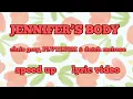 Download Lagu Chris Grey, PLVTINUM \u0026 Dutch Melrose - JENNIFER’S BODY - SPEED UP (lyric video)