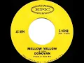 1966 HITS ARCHIVE: Mellow Yellow - Donovan (a #1 record--mono)