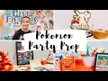 POKEMON BIRT AY PARTY PREP
