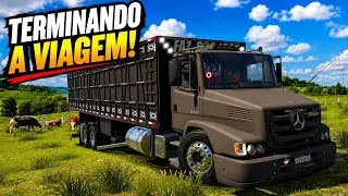 TERMINANDO A VIAGEM COM O MB 2324 BOIADEIRO! | ETS2 MODS BR
