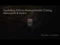 Exploiting SSH via Brute Force on Metasploitable 2 Using Hydra Metasploit