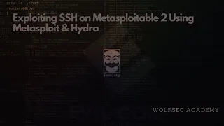 Exploiting SSH via Brute Force on Metasploitable 2 Using Hydra Metasploit