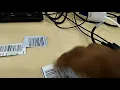 Raspberry pi interface with USB BAR code scanner
