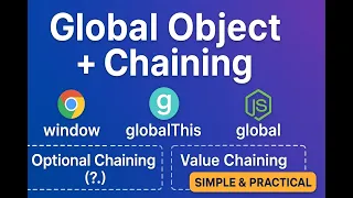Global Object in JavaScript Optional Chaining Complete and Practical